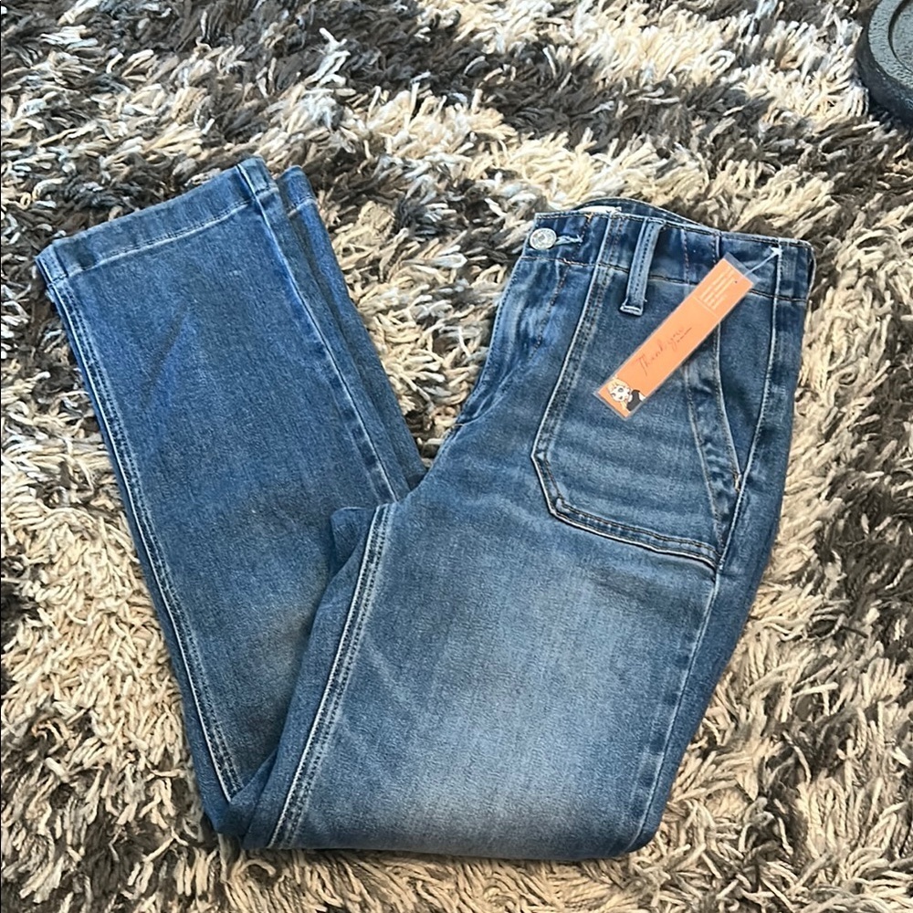 PAIGE Blue Straight Men Jeans